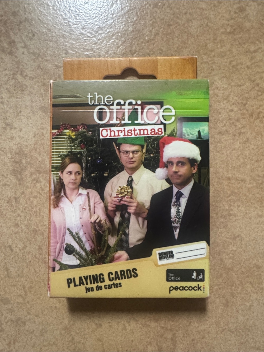 The Office Christmas Playing Cards — Green, Red, White